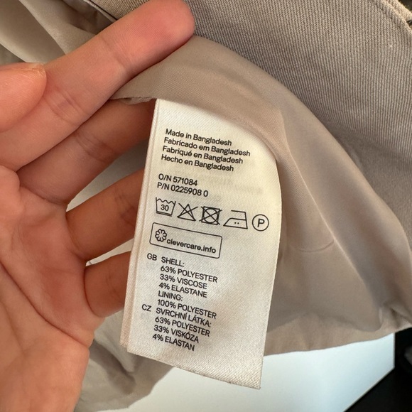 H&M Sand Blazer Women Size 6 - Picture 4 of 4